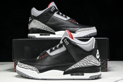 Hyperoad Cement” Jordan 2024 OG “Black Air 3 0815